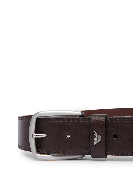 Emporio Armani Pasek Emporio Armani EM007190 AF29179 U6027 Brązowy