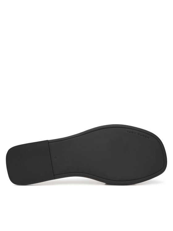 Tory Burch Шльопанці Tory Burch T Lock Slide 164676 Чорний