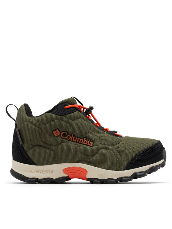 Columbia Trekking čevlji Columbia Youth Firecamp Mid 2 Wp 2099971 Zelena