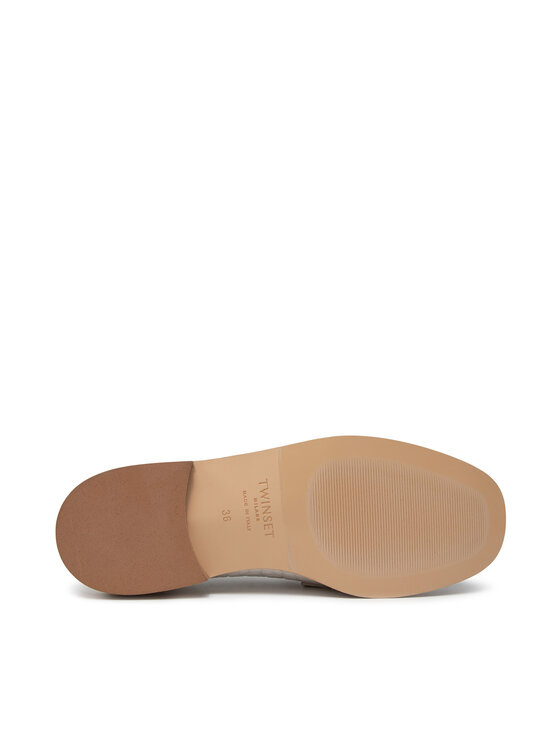 TWINSET Lords TWINSET Mocassino 212TCP12C Fehér