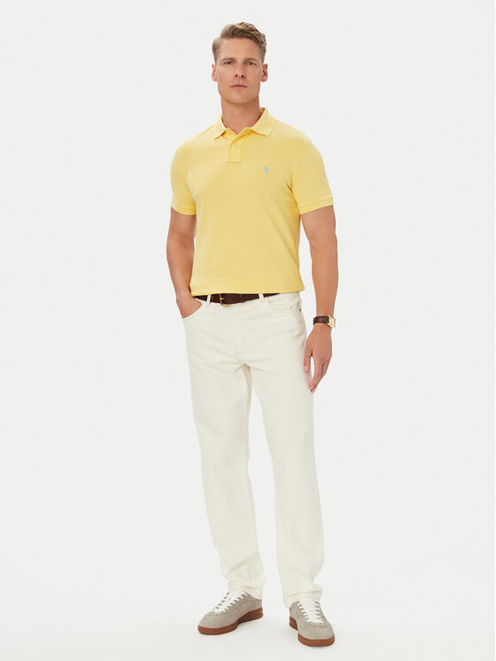 Polo Ralph Lauren Polo Ralph Lauren Pólóing Core Replen 710782592 Sárga Custom Slim Fit