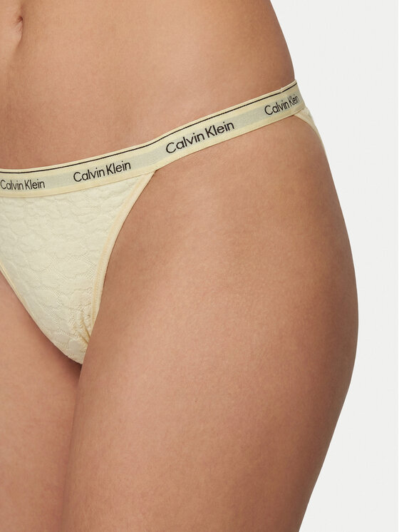 Calvin Klein Underwear Calvin Klein Underwear Klasične spodnje hlačke LV00QD5213 Rumena