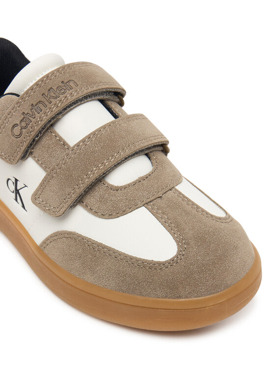 Calvin Klein Superge Calvin Klein Low Cut Velcro Sneaker V1X9-83443-0318 S Bež