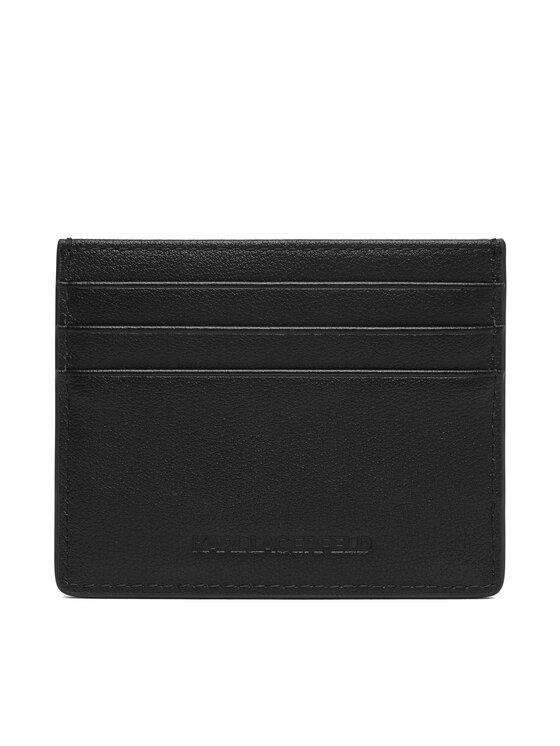 KARL LAGERFELD Puzdro na kreditné karty KARL LAGERFELD B1W32034 Čierna