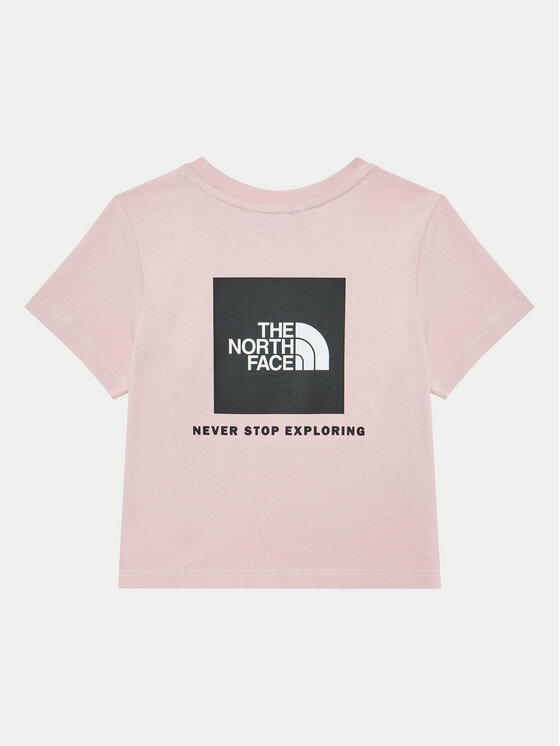 The North Face The North Face Marškinėliai Redbox NF0A89H5 Rožinė Regular Fit