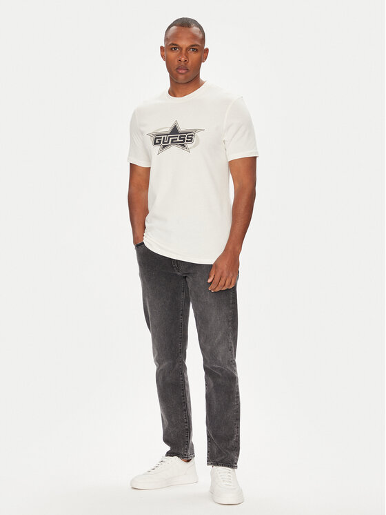 Guess Guess Футболка Z5YI02 I3Z14 Білий Regular Fit