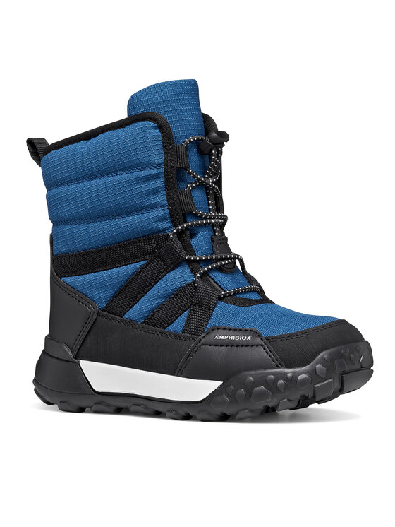Geox Śniegowce Geox J Trekkyup Boy B Abx J46MBC 08V50 C0703 M Niebieski