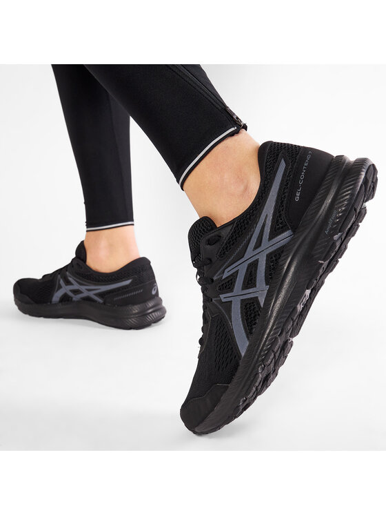 Asics Маратонки за бягане Asics Gel-Contend 7 1011B040 Черен