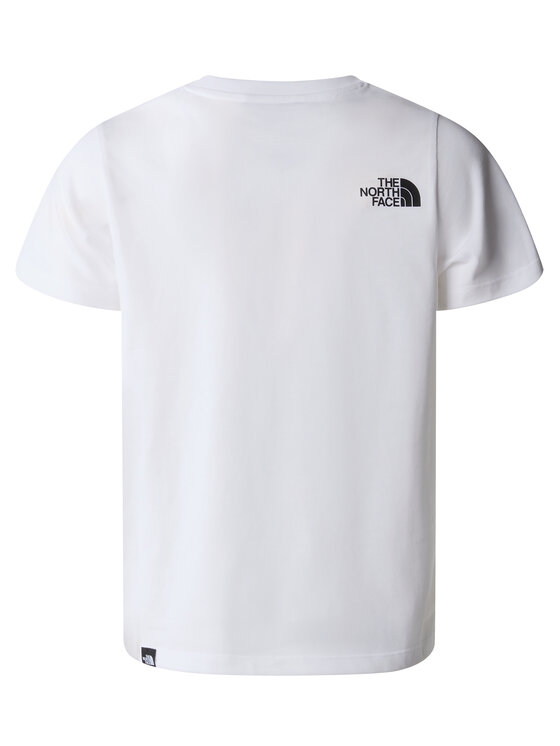 The North Face The North Face Camiseta Simple Dome NF0A87T4 Blanco Regular Fit