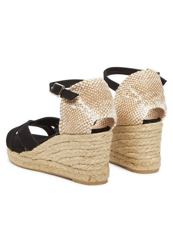 Castañer Espadrilky Castañer Bruna/6/001 025533 Čierna