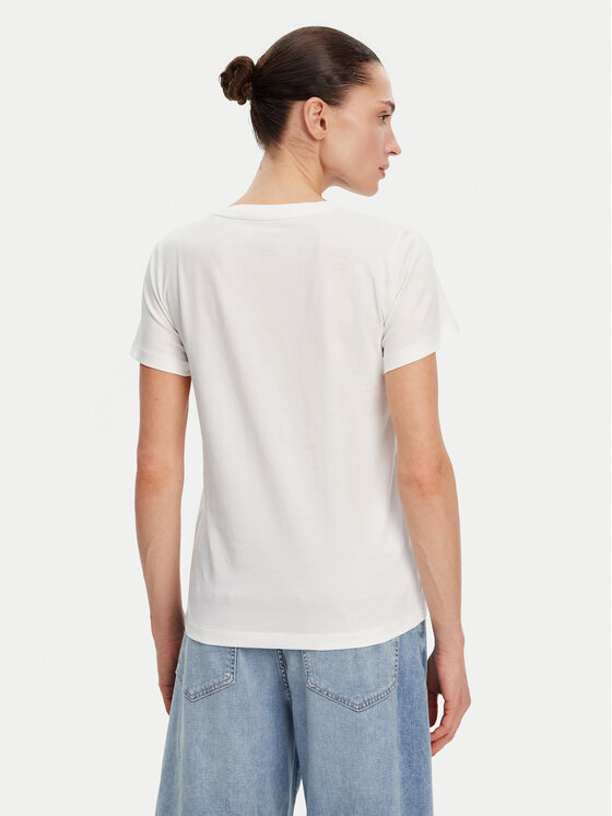 Guess Jeans Guess Jeans Футболка W5GI26 J1314 Білий Regular Fit