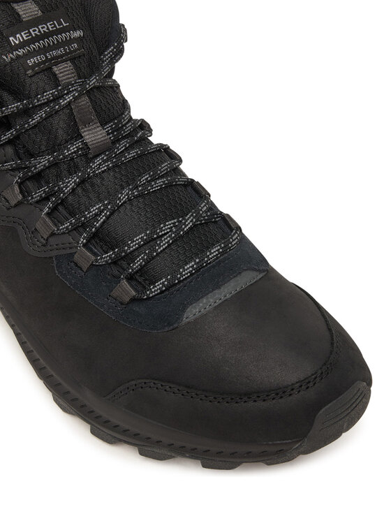 Merrell Трекінгові черевики Merrell Speed Strike 2 Leather Mid Waterproof J038071 Чорний