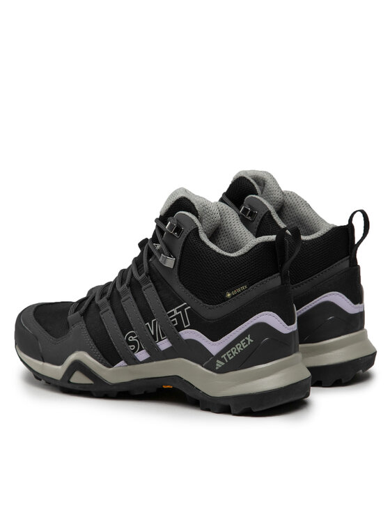 adidas Трекінгові черевики adidas Terrex Swift R2 Mid GORE-TEX Hiking Shoes IF7637 Чорний