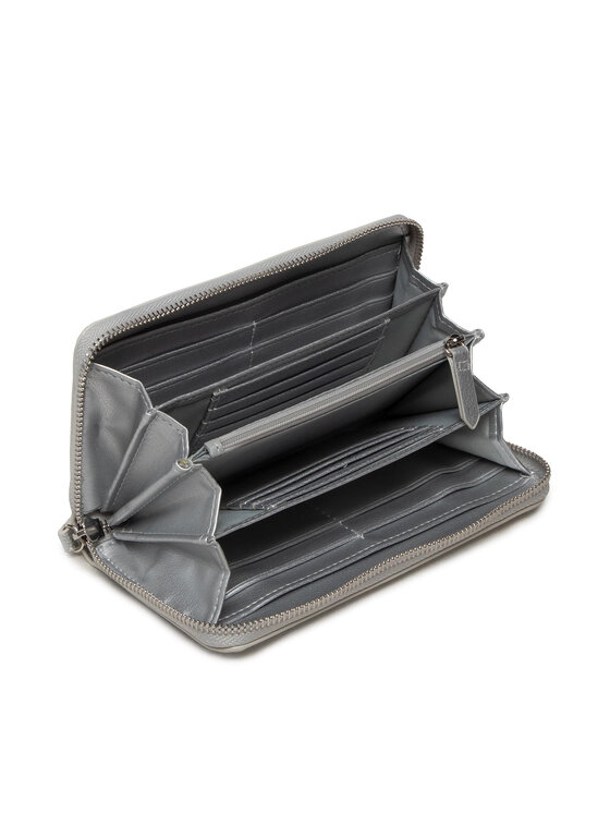 Valentino Peňaženka Valentino Divina VPS1R4155G Strieborná