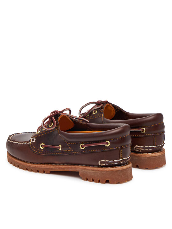 Timberland Мокасини Timberland Authentic Boat 3 Eye Classic TB0513042141 Коричневий