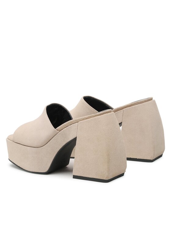 PINKO Ciabatte PINKO Margaux Wedge PE 23 BLKS1 100653 A0N8 Beige