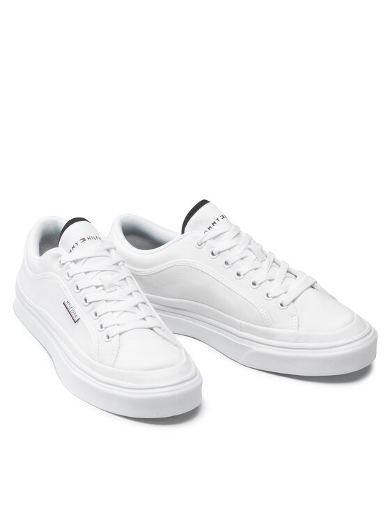 Tommy Hilfiger Zapatillas Tommy Hilfiger Lightweight Sport Long Lace FM0FM04010 Blanco