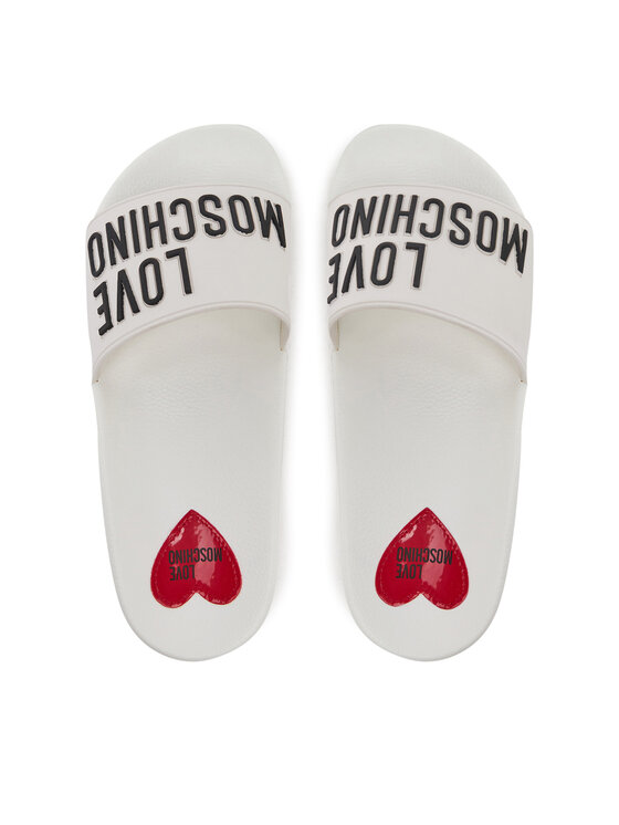 LOVE MOSCHINO Шльопанці LOVE MOSCHINO JA28052G1MI14100 Білий