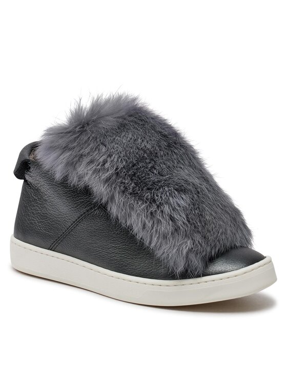 GINO ROSSI Sneakersy Gino Rossi Mariko DTH601-W69-0210-8585-F Sivá