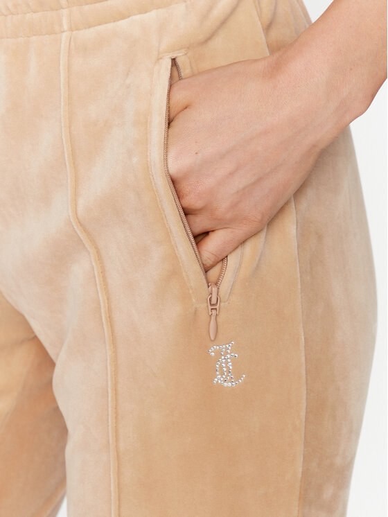 Juicy Couture Juicy Couture Pantalones de chándal Tina JCAPW045 Beis Regular Fit
