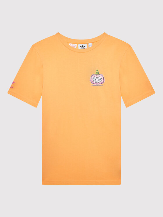 adidas adidas Футболка KEVIN LYONS HF7579 Оранжевий Regular Fit