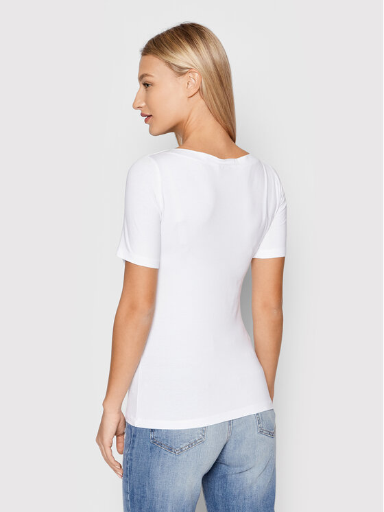 Vero Moda Vero Moda Marškinėliai Panda 10231753 Balta Regular Fit