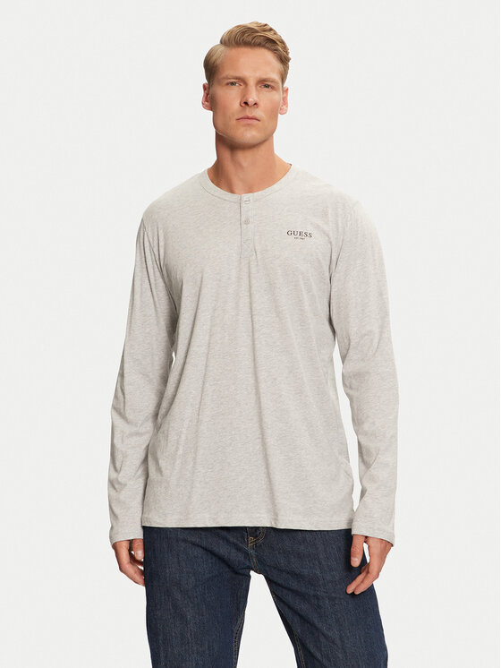 Guess Guess Pizsama felső U4YP30 KCAM1 Szürke Regular Fit