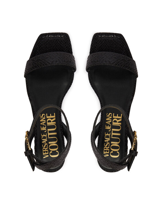 Versace Jeans Couture Босоніжки Versace Jeans Couture 80VA3S61 ZSS84 899 Чорний