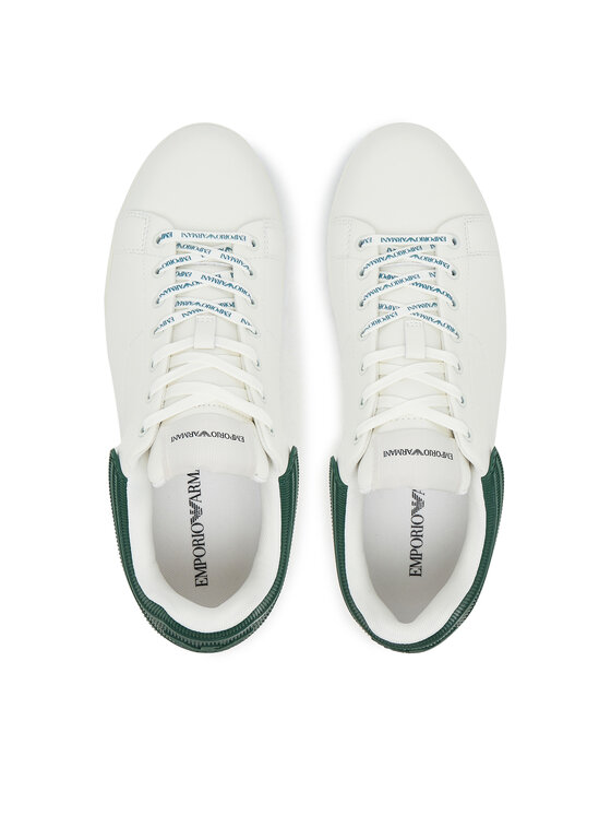Emporio Armani Sneakersy Emporio Armani EM003663 AF18212 M0095 Biela