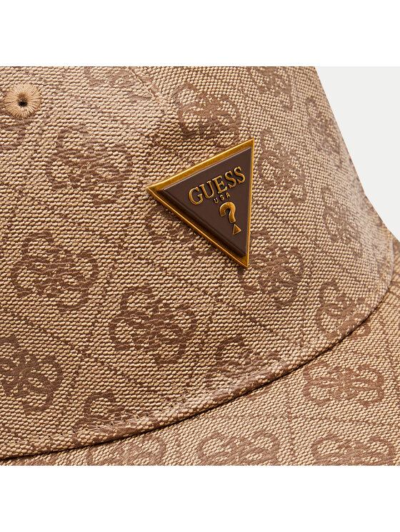 Guess Kepurė su snapeliu Guess AM9405 POL01 Smėlio