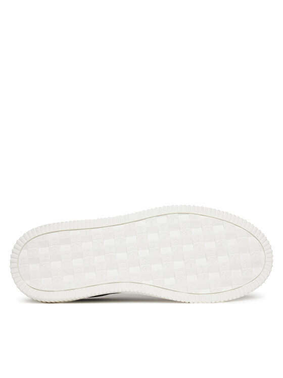 Calvin Klein Jeans Tenisice Calvin Klein Jeans Chunky Cupsole Ru Patch Lth YM0YM01296 Crna