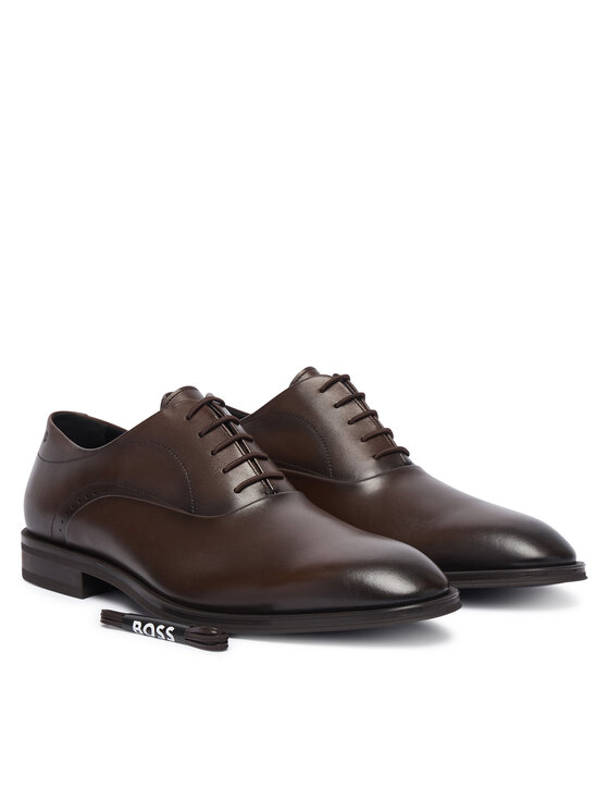 BOSS Туфлі BOSS Derrek 50562399 Темно-коричневий