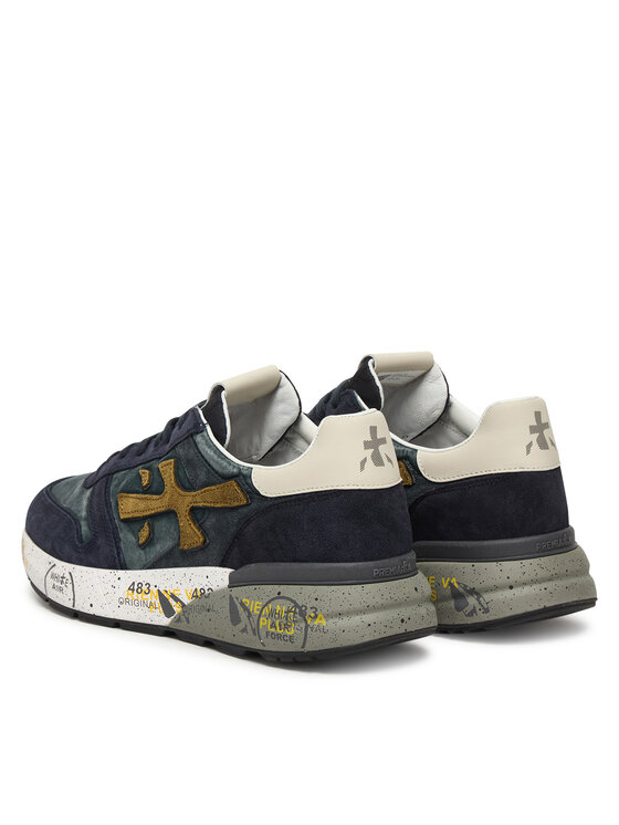 Premiata Sneakersy Premiata Mick Var 8435 Tmavomodrá