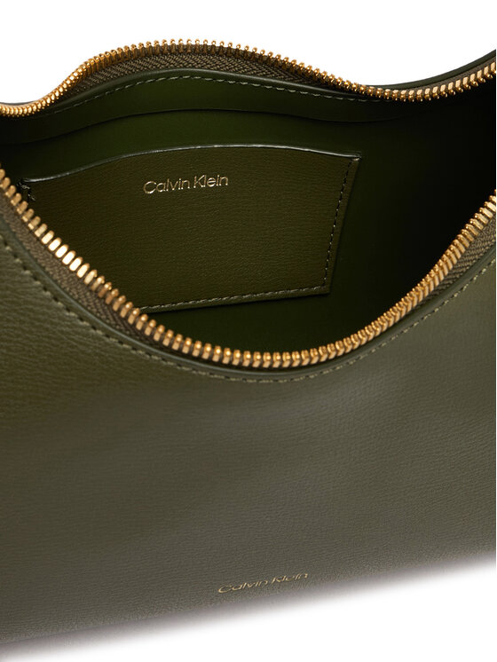 Calvin Klein Borsetta Calvin Klein Foil Logo Conv Shou?Lder Bag LV04F3272G Beige