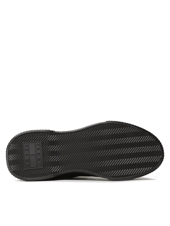 Tommy Jeans Snīkeri Tommy Jeans Tjm Mid Platfirm EM0EM01198 Melns