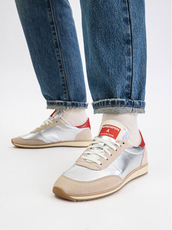 Patrizia Pepe Снікерcи Patrizia Pepe 8Z0135/L154-FG69 Срібний