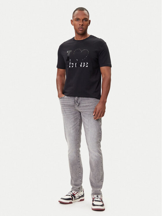 Armani Exchange Armani Exchange Camiseta XM001413 AF16432 MC314 Negro Regular Fit