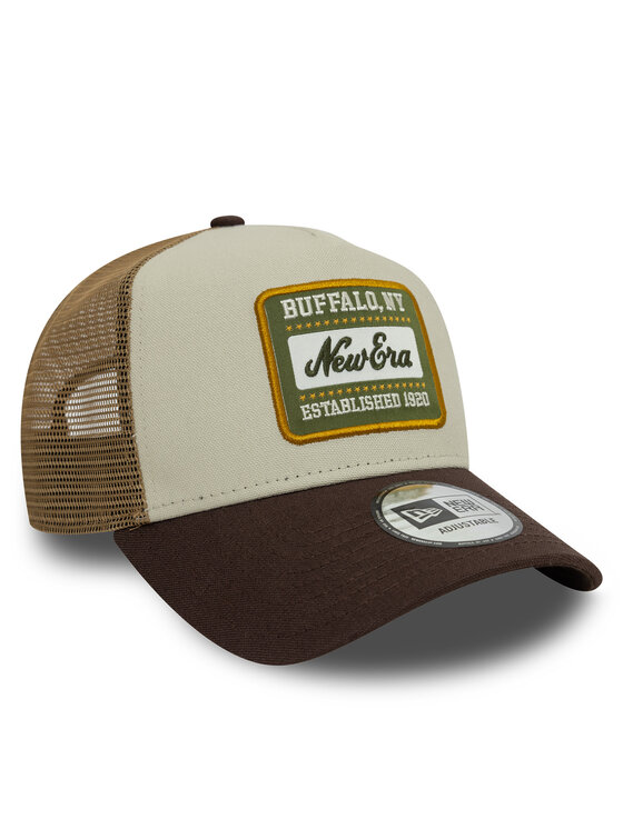 New Era Czapka z daszkiem New Era Patch Canvas 60603674 Beżowy
