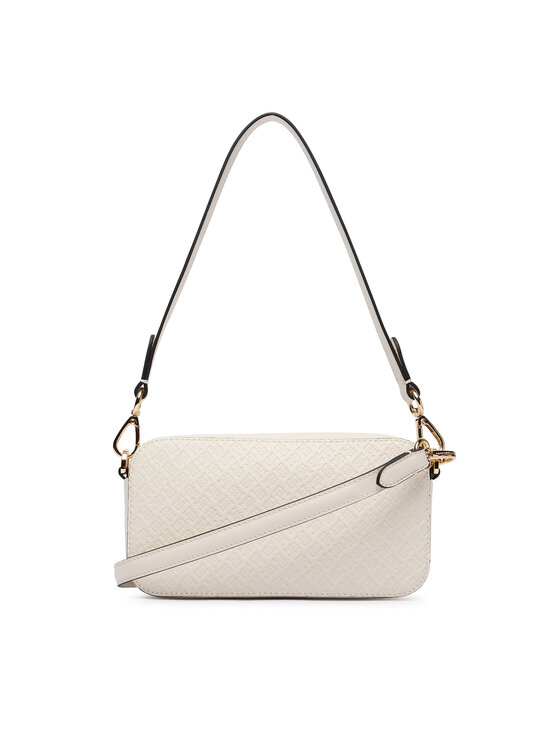 Tommy Hilfiger Дамска чанта Tommy Hilfiger Th Daily Camera Bag Mono AW0AW18414 Бял