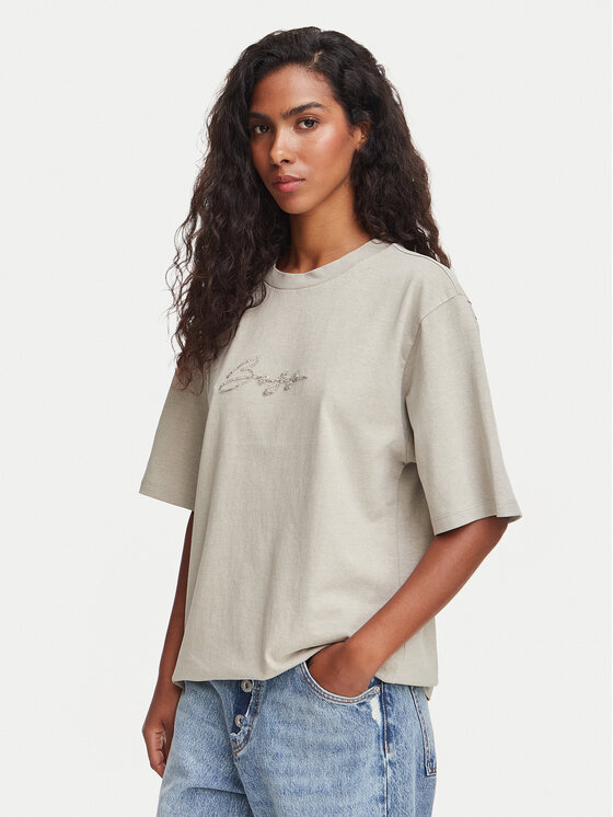 BOSS BOSS Camiseta C_Eregular_4 50566819 Verde Relaxed Fit