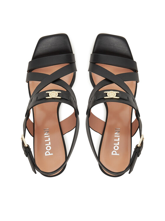 Pollini Босоніжки Pollini SA16358C0MTC0000 Чорний