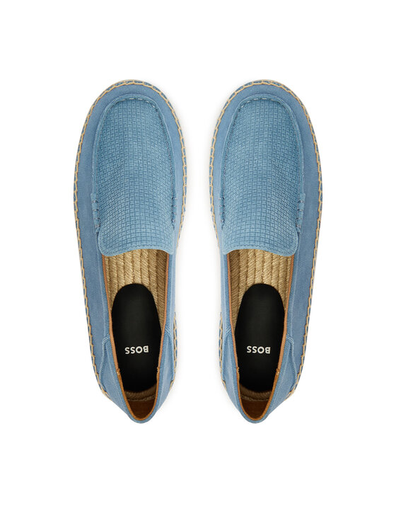 BOSS Espadrilky BOSS Madeira 50563149 Modrá
