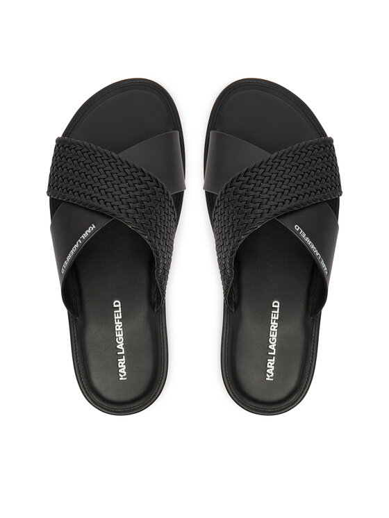 KARL LAGERFELD Шльопанці KARL LAGERFELD Kastor IV KL70214C Чорний