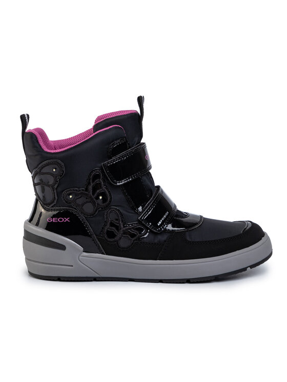 Geox Kozaki Geox J Sleigh G.B Abx A J949SA 050FU C0922 DD Czarny