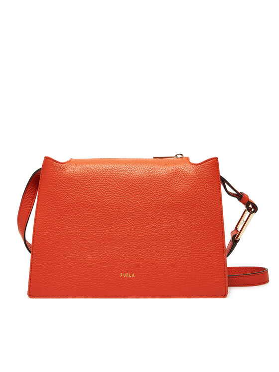 Furla Táska Furla Nuvola S Crossbody WB01275-BX2045-O6000-1007 Czarny WB01275 HSF000 CN KP000 Narancssárga