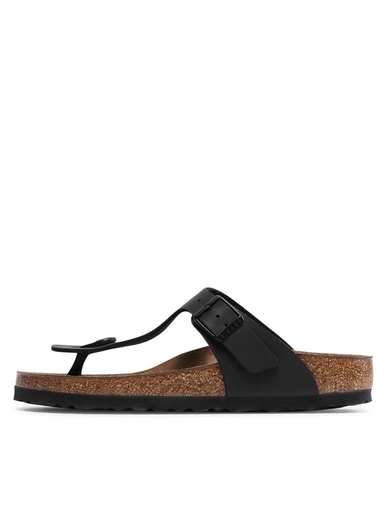 Birkenstock Čības uz pirksta Birkenstock Gizeh 0043693 Melns