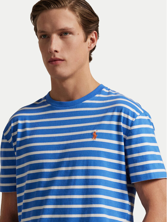 Polo Ralph Lauren Polo Ralph Lauren T-Shirt 710938134006 Μπλε Slim Fit