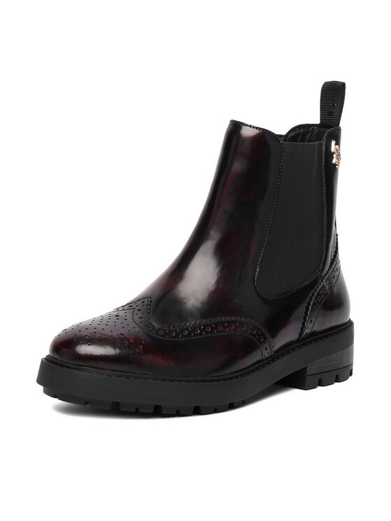 U.S. Polo Assn. Botines Chelsea U.S. Polo Assn. EO-ANYA002W/GL1 Guinda/burdeos
