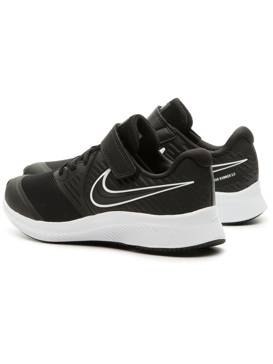Nike Čevlji za športe v zaprtih prostorih Nike Star Runner 2 (Psv) AT1801 001 Črna