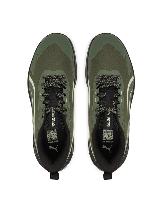 Puma Маратонки за бягане Puma Pounce Lite 2 Trail 313736 03 Тъмнозелен